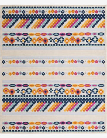 7' 10 x 10' Easy-Clean Aruba Indoor / Outdoor Rug