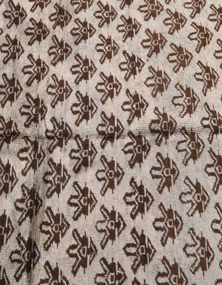 Detail image of 4' 9 x 8'  Hand Knotted Balouch Wool Rug