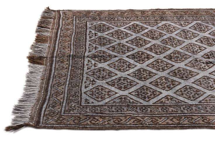 Detail image of 5' 1 x 8' 2 Hand Knotted Balouch Wool Rug