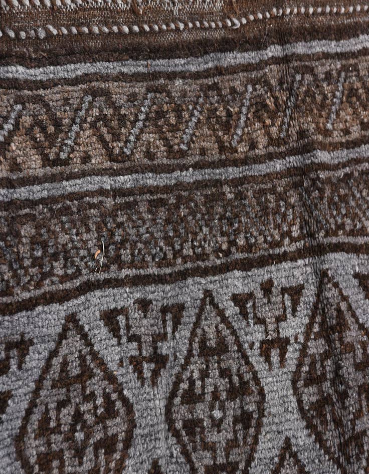 Detail image of 5' 1 x 8' 2  Hand Knotted Balouch Wool Rug