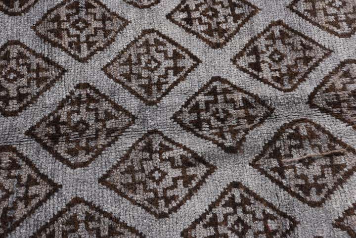 5' 1 x 8' 2 Hand Knotted Balouch Wool Rug