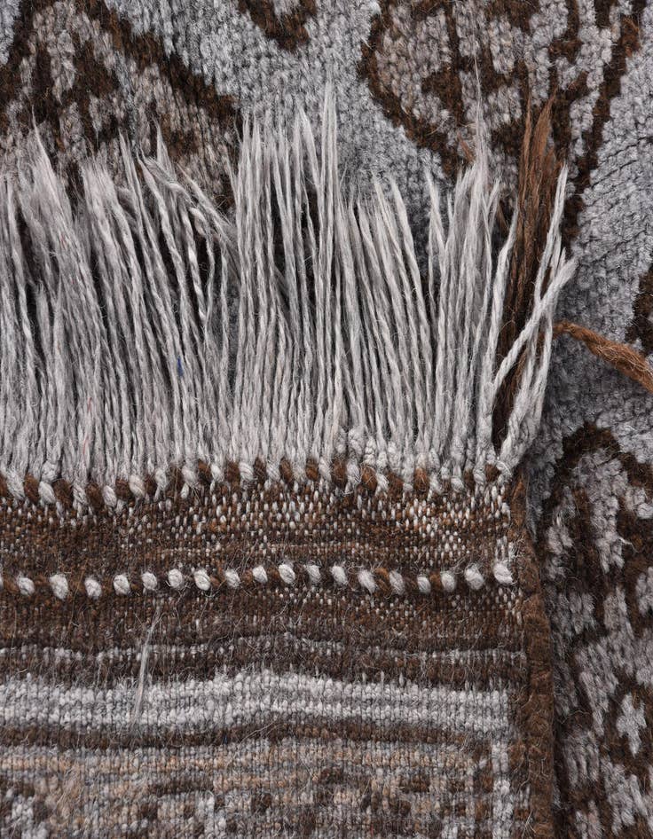 Detail image of 5' 1 x 8' 2  Hand Knotted Balouch Wool Rug