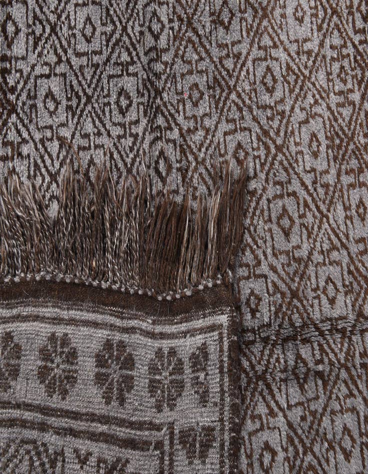 Detail image of 4' 2 x 7' 8  Hand Knotted Balouch Wool Rug