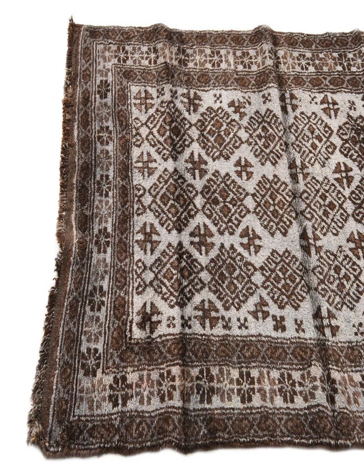 Detail image of 3' 6 x 5' 5  Hand Knotted Balouch Wool Rug