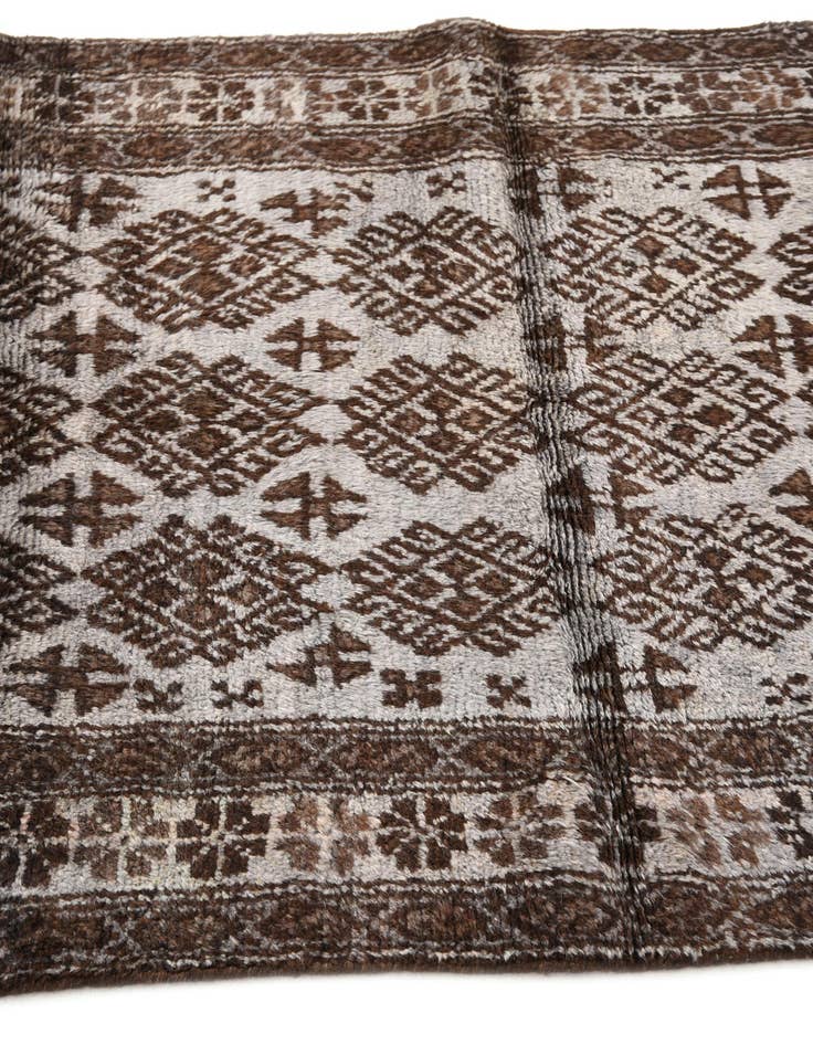 Detail image of 3' 6 x 5' 5  Hand Knotted Balouch Wool Rug