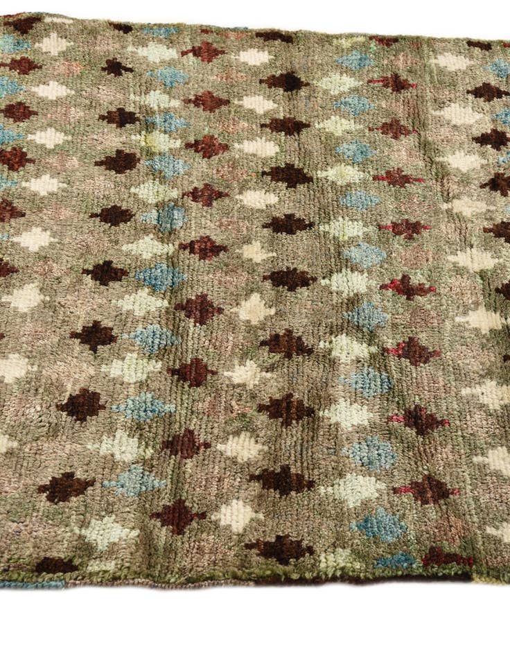 Detail image of 3' x 4' 7  Hand Knotted Balouch Wool Rug