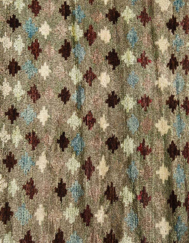 Detail image of 3' x 4' 7  Hand Knotted Balouch Wool Rug