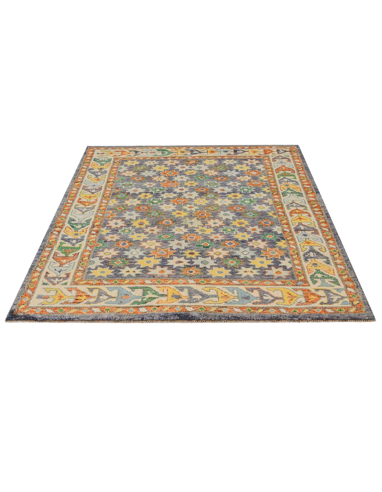5' 3 x 7' 2 Hand Knotted Balouch Wool Rug