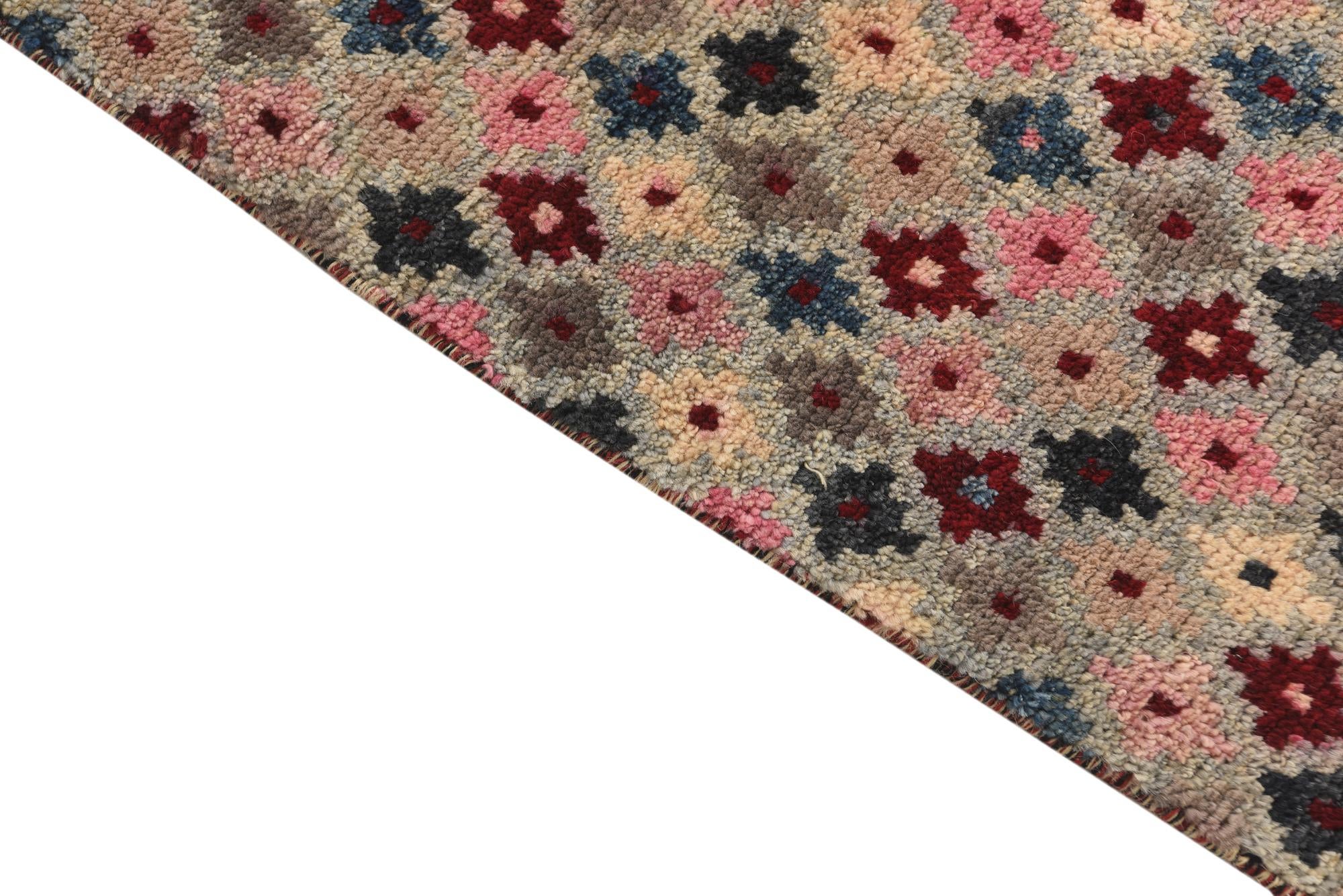 3' x 5' 5 Hand Knotted Balouch Wool Rug