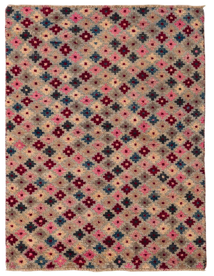 Detail image of 3' x 5' 5 Hand Knotted Balouch Wool Rug