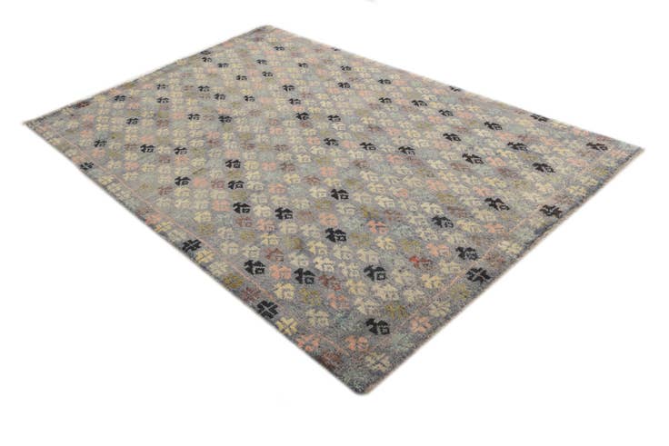 Detail image of 5' 7 x 8' 3 Hand Knotted Balouch Wool Rug