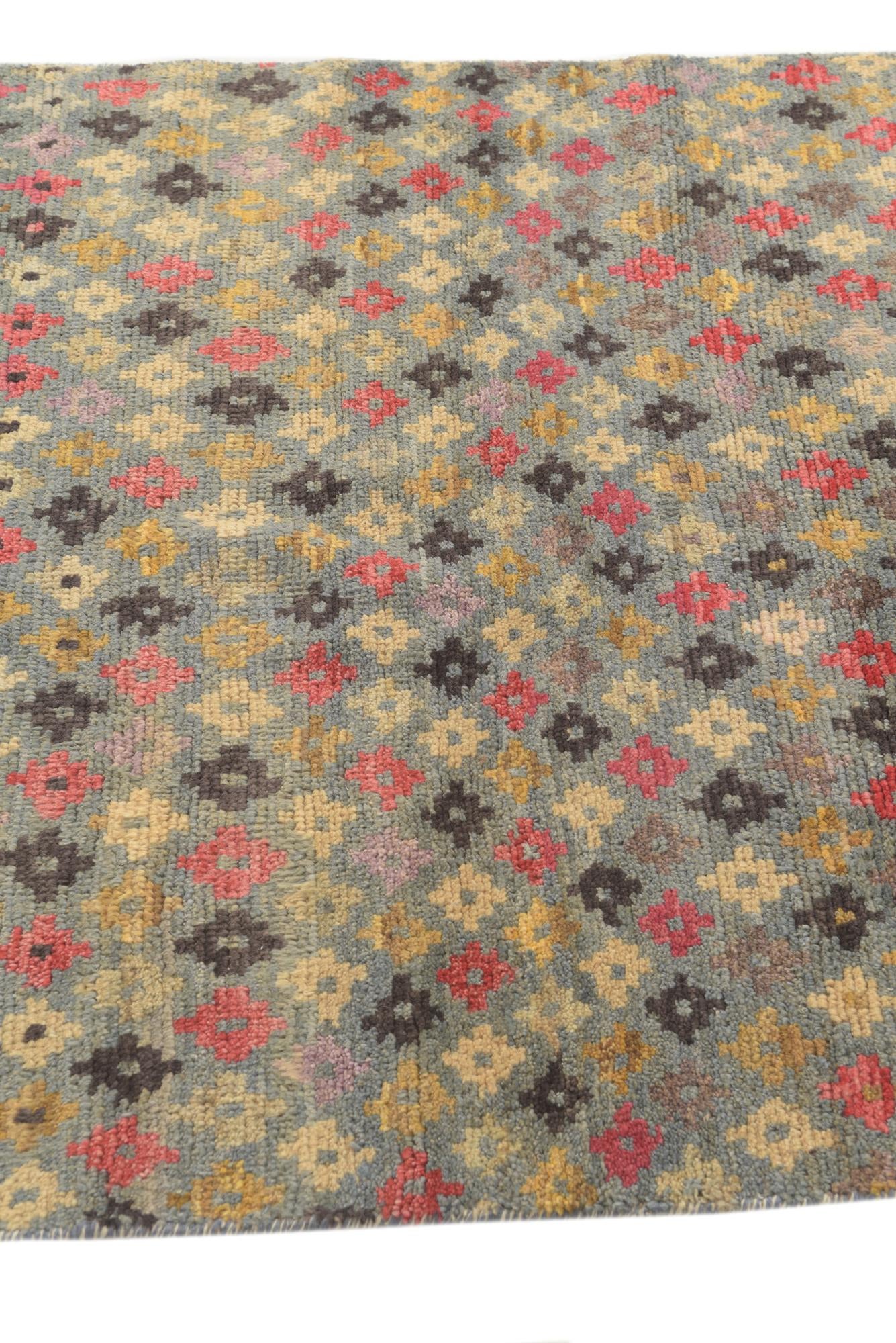 4' 1 x 6' 2 Hand Knotted Balouch Wool Rug