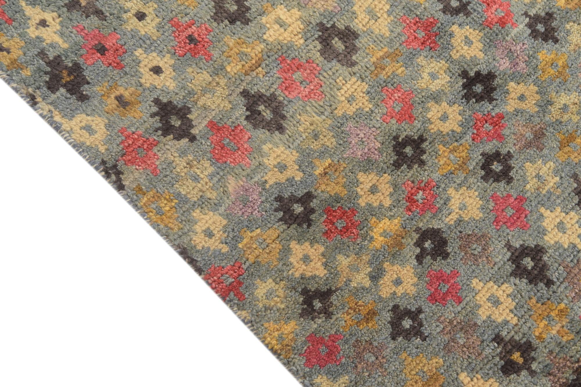 4' 1 x 6' 2 Hand Knotted Balouch Wool Rug