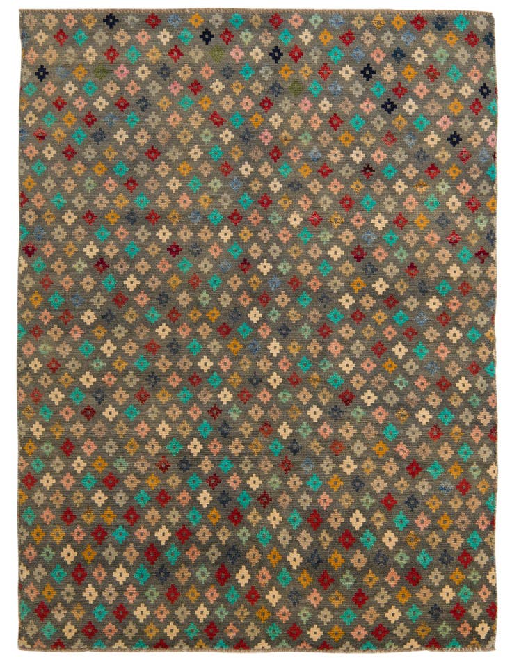 Detail image of 5' 6 x 8' 3 Hand Knotted Balouch Wool Rug