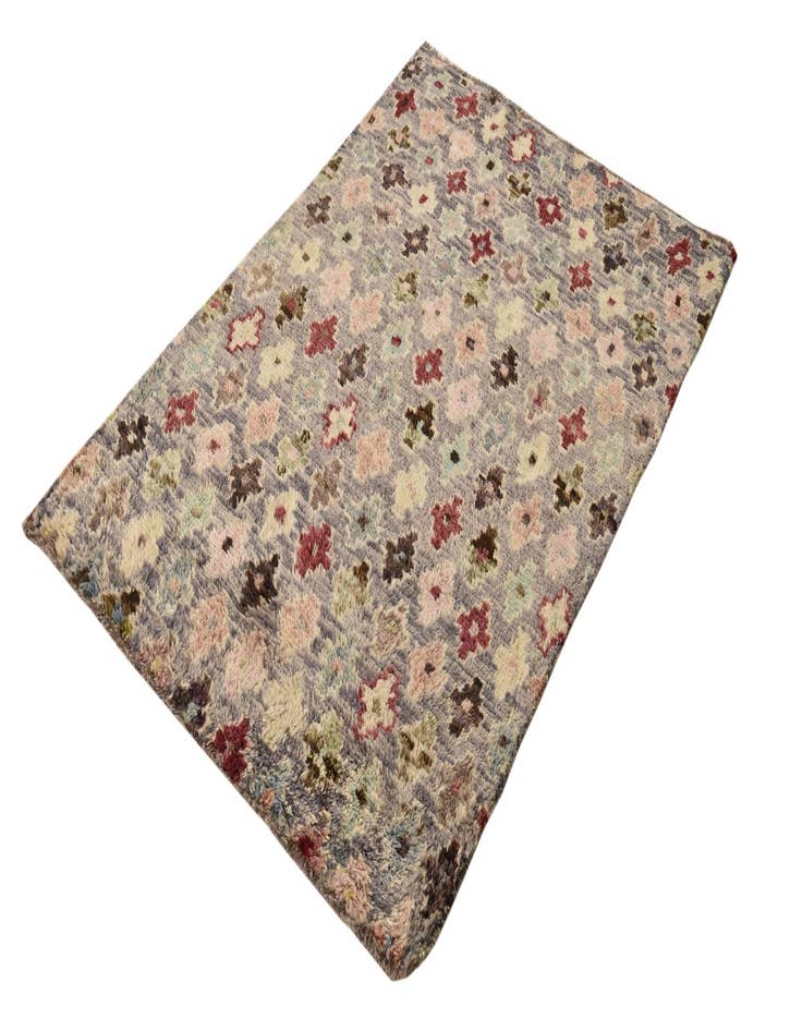 Detail image of 3' 3 x 4' 9 Hand Knotted Balouch Wool Rug