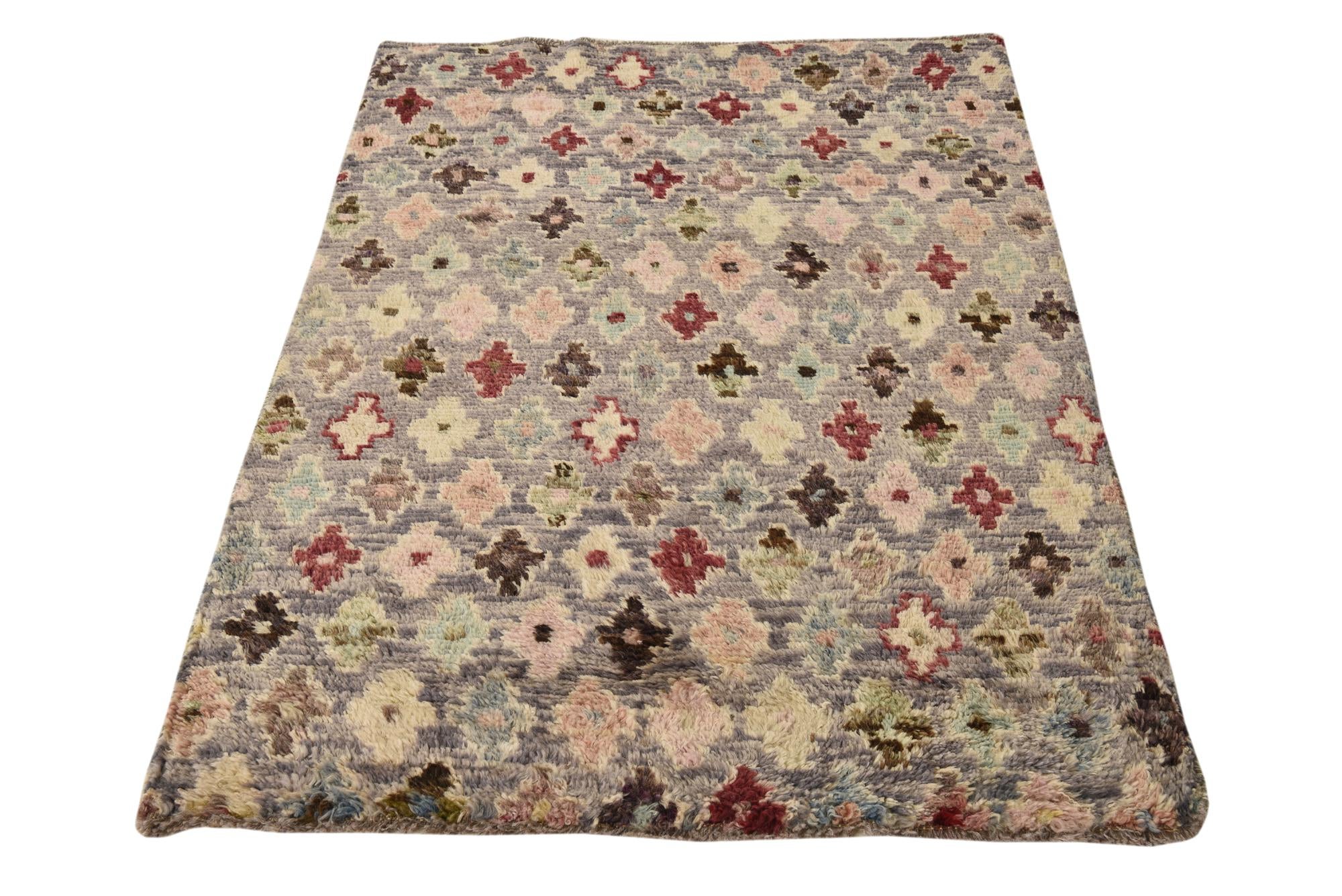 3' 3 x 4' 9 Hand Knotted Balouch Wool Rug