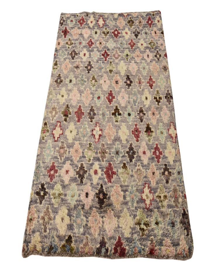 Detail image of 3' 3 x 4' 9 Hand Knotted Balouch Wool Rug