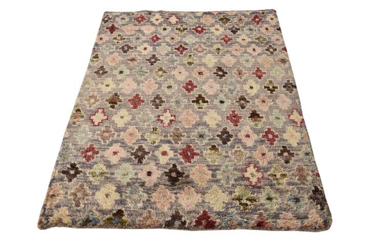 3' 3 x 4' 9 Hand Knotted Balouch Wool Rug