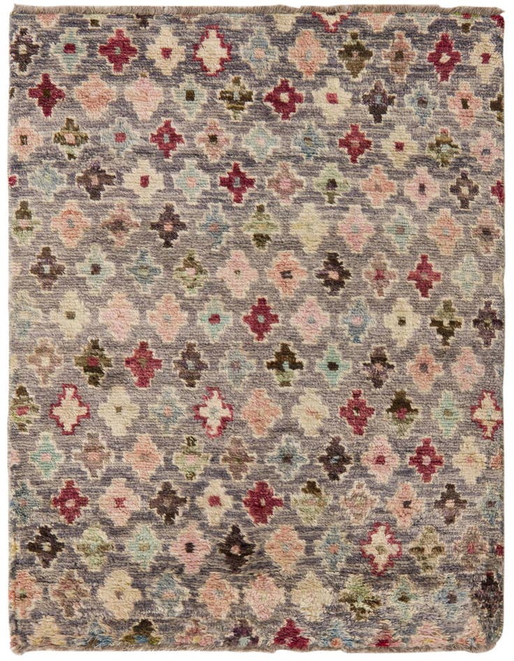Detail image of 3' 3 x 4' 9 Hand Knotted Balouch Wool Rug