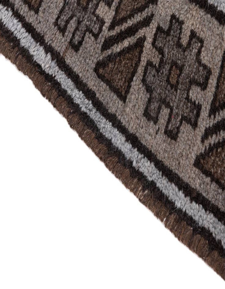 Detail image of 4' 3 x 6' 2 Hand Knotted Balouch Persian Wool Rug