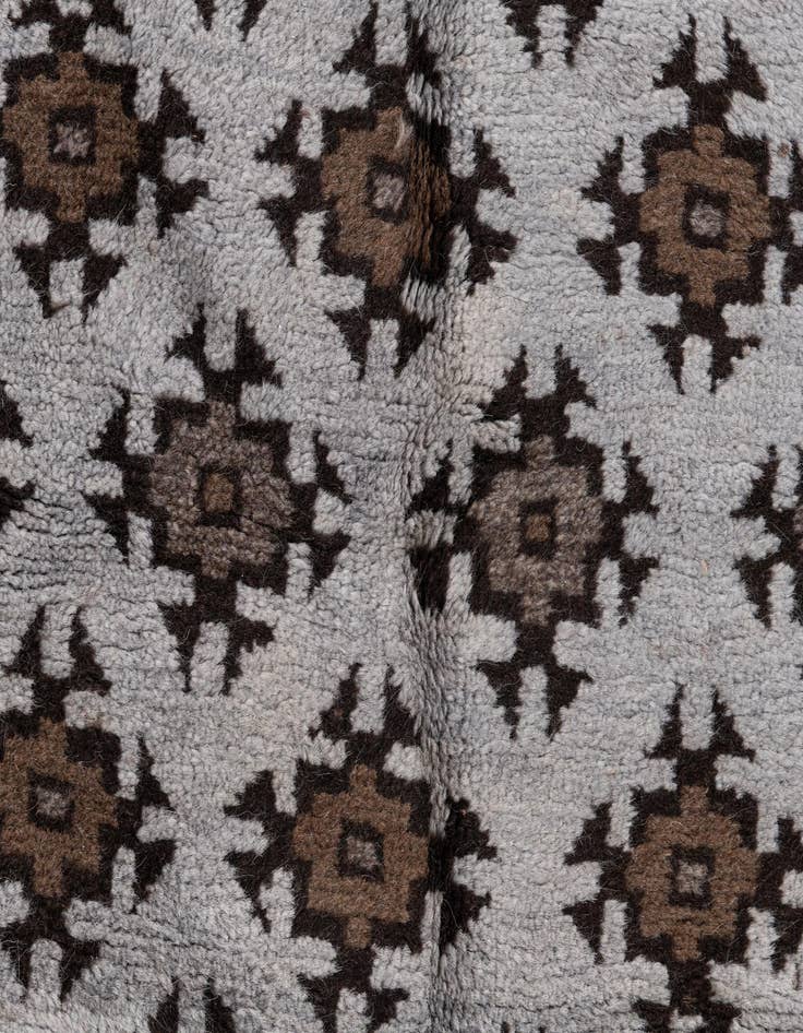 Detail image of 4' 3 x 6' 2  Hand Knotted Balouch Persian Wool Rug