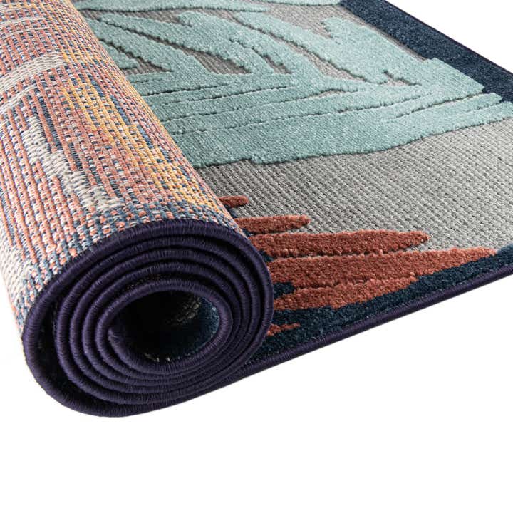 5' 3 x 8' Easy-Clean Belize Indoor / Outdoor Rug