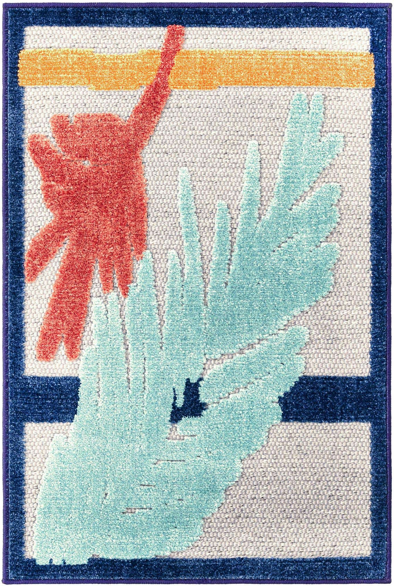 2' x 3' Easy-Clean Belize Indoor / Outdoor Rug