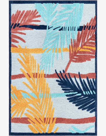 Gray Easy-Clean Belize Indoor / Outdoor Rug