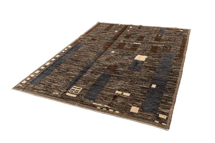 8' 2 x 10' 5 Hand Knotted Beni Marok Rug