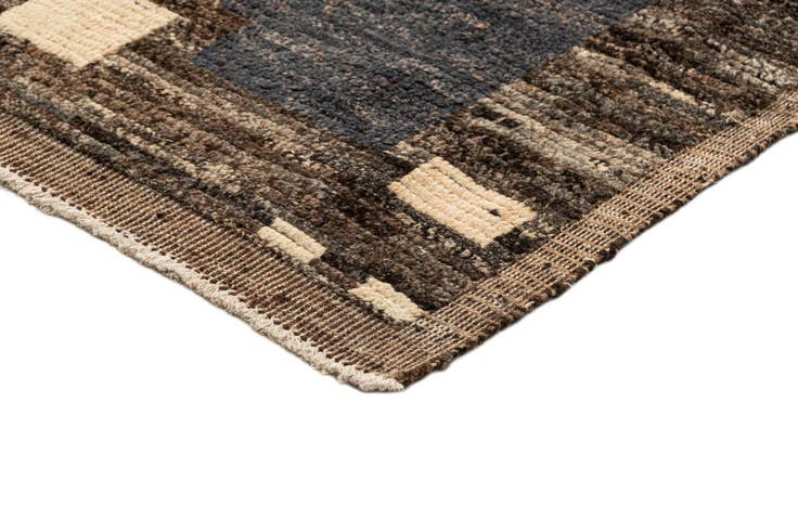Detail image of 8' 2 x 10' 5 Hand Knotted Beni Marok Rug