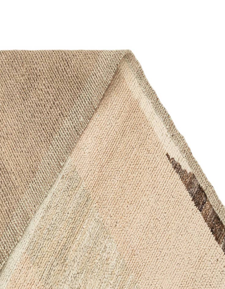 Detail image of 3' 2 x 11' 11 Hand Knotted Beni Marok Rug