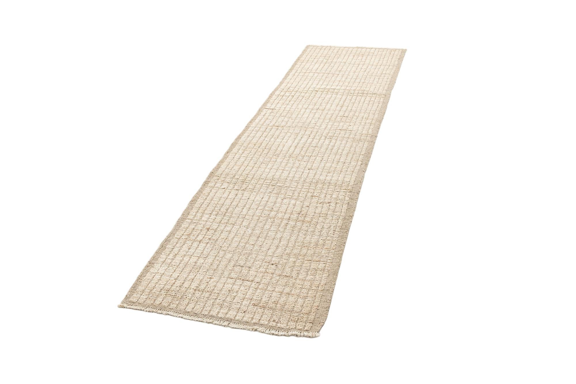 2' 7 x 10' 2 Hand Knotted Beni Marok Rug