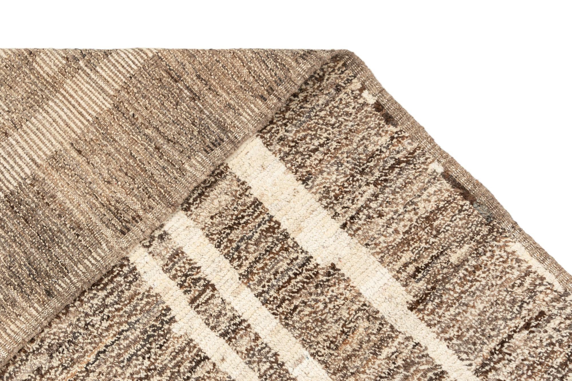12' 5 x 15' 1 Hand Knotted Beni Marok Rug