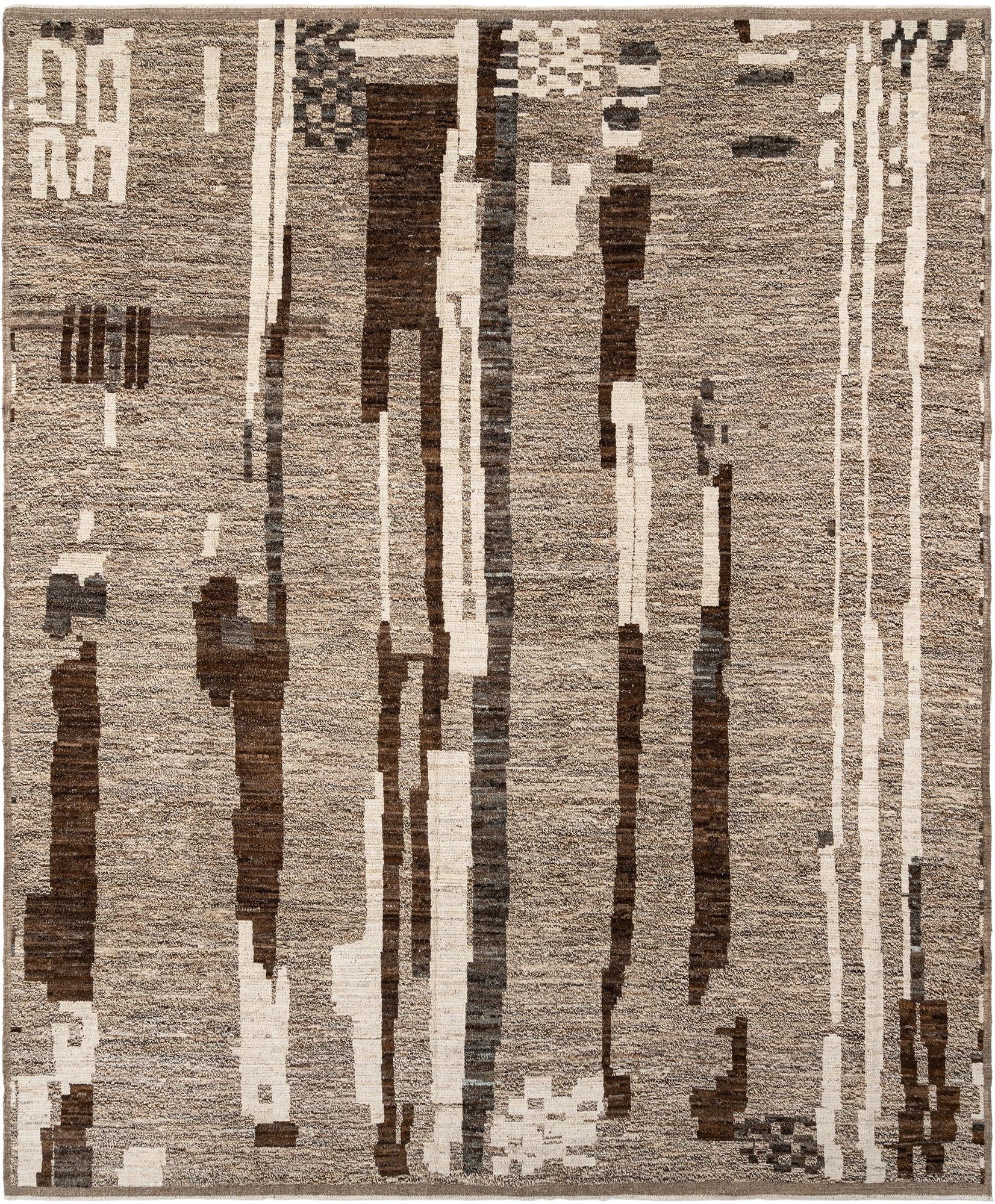 12' 5 x 15' 1 Hand Knotted Beni Marok Rug