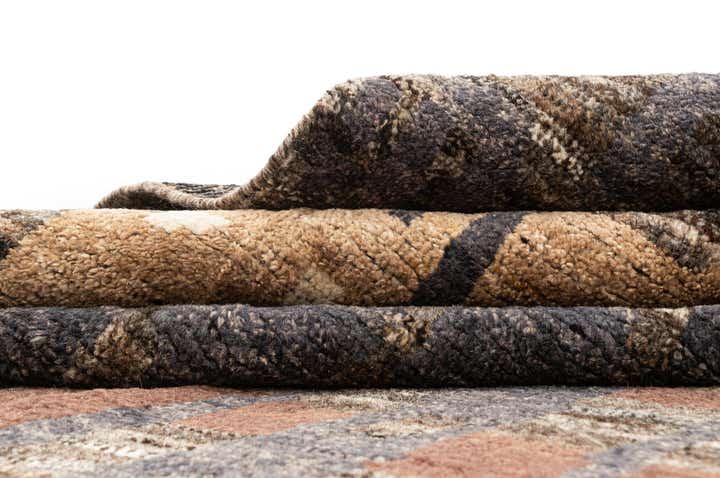 9' 1 x 11' 11 Hand Knotted Beni Marok Rug