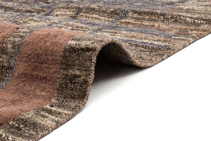 9' 1 x 11' 11 Hand Knotted Beni Marok Rug