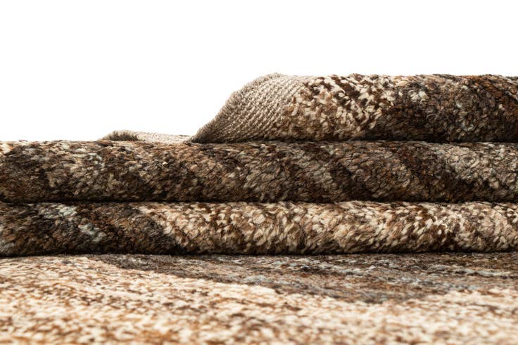 Detail image of 9' 3 x 11' 8 Hand Knotted Beni Marok Rug