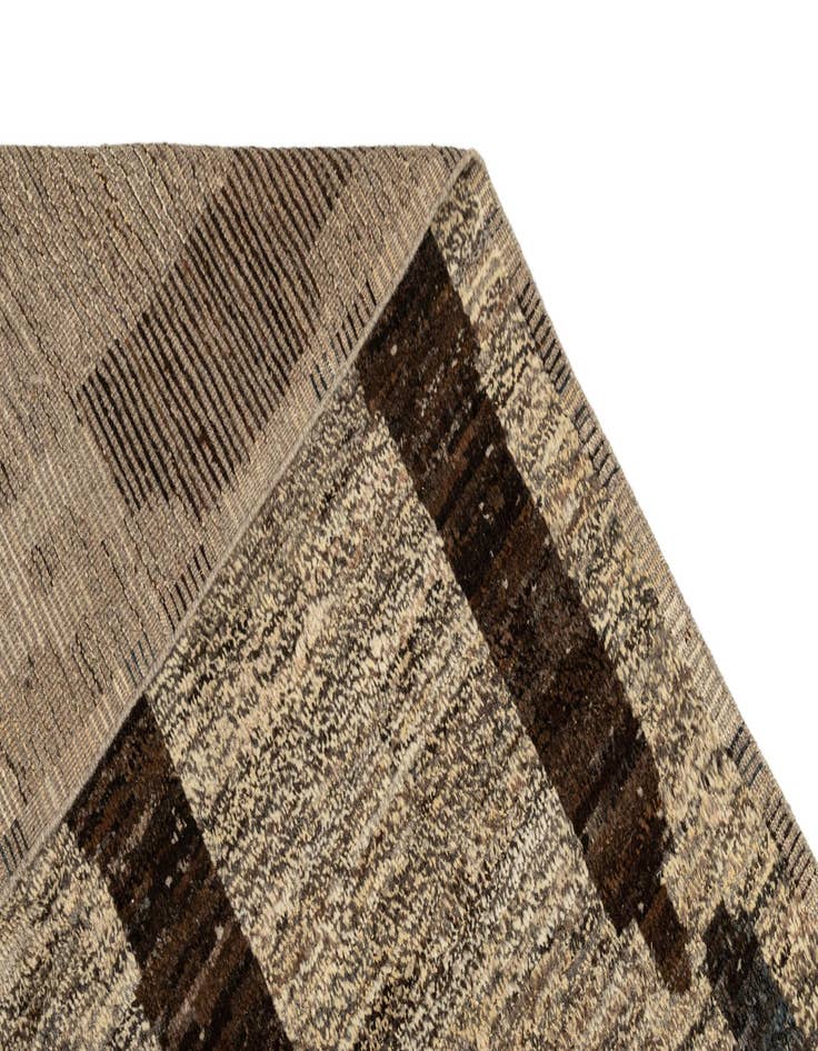 Detail image of 8' 11 x 12' 6  Hand Knotted Beni Marok Rug