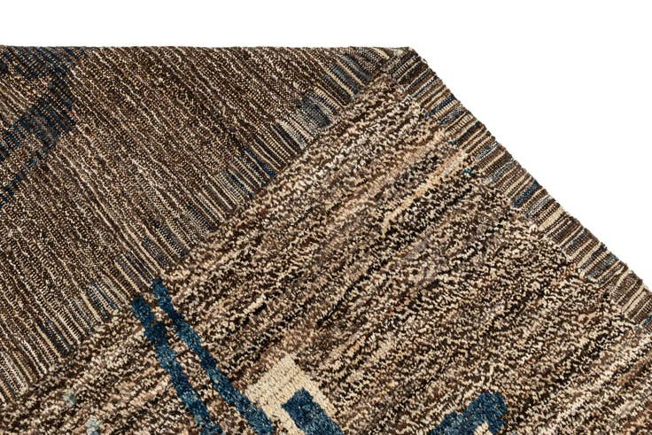 Detail image of 9' 5 x 12' 3 Hand Knotted Beni Marok Rug
