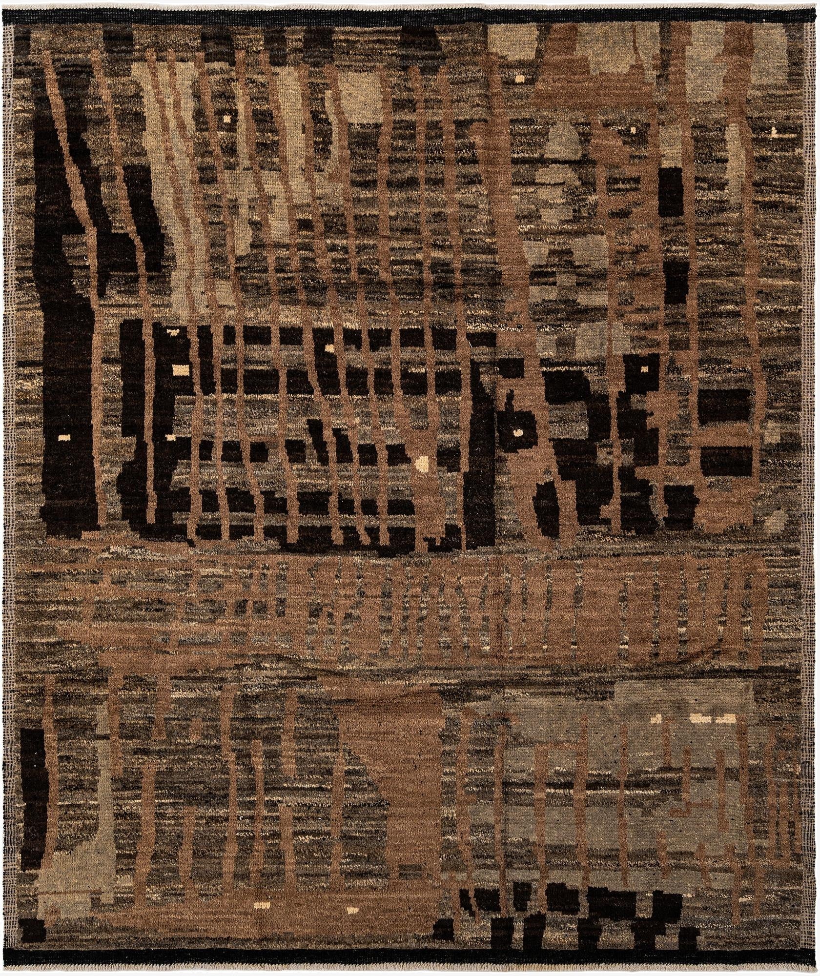 8' 6 x 10'  Hand Knotted Beni Marok Rug