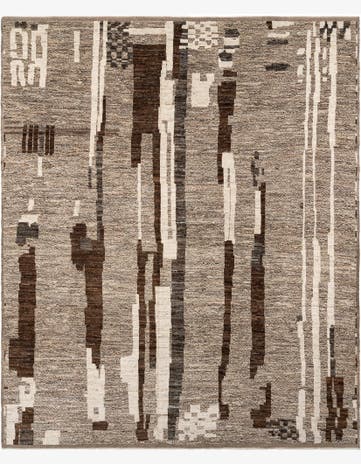 12' 5 x 15' 1 Hand Knotted Beni Marok Rug