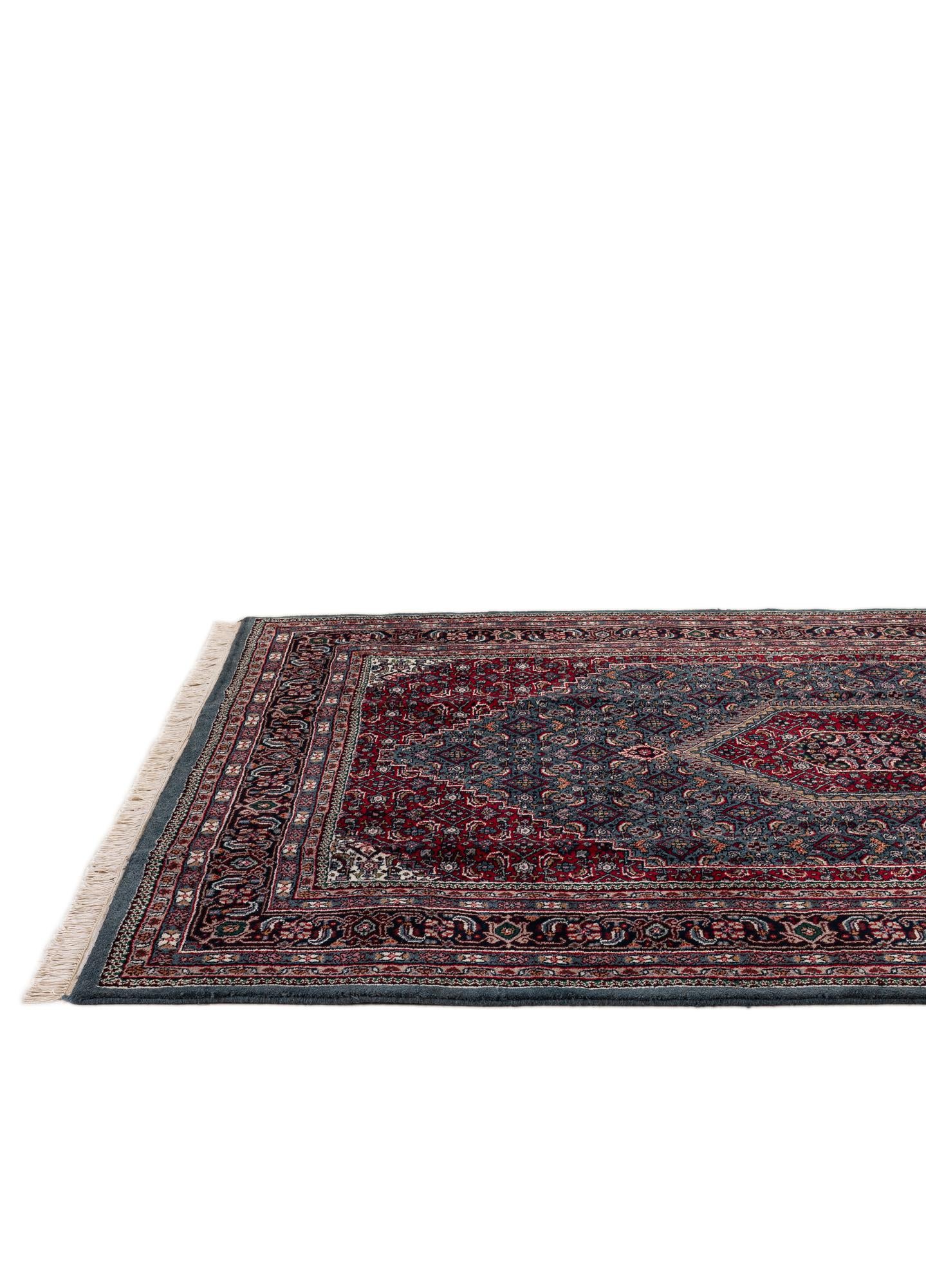190cm x 280cm anudado a mano Bidjar Alfombra Oriental Lana