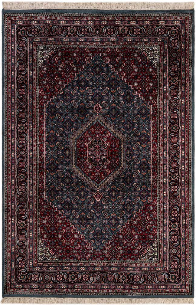 190cm x 280cm anudado a mano Bidjar Alfombra Oriental Lana