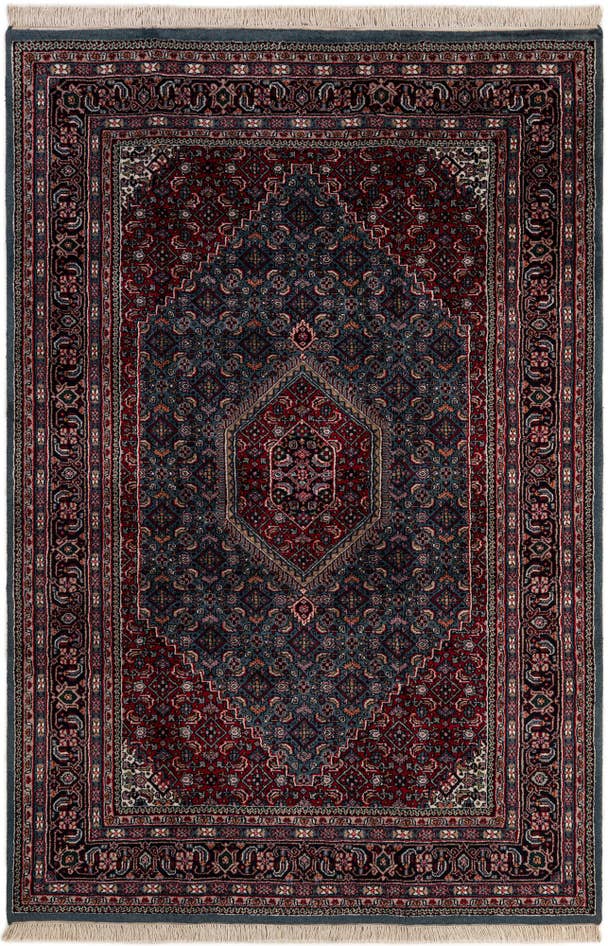 Detail image of 190cm x 280cm anudado a mano Bidjar Alfombra Oriental Lana