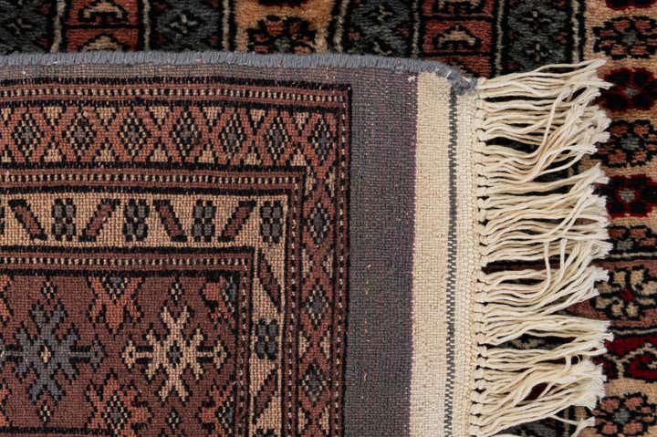 4' 3 x 6' 2 Hand Knotted Bokhara Oriental Wool Rug