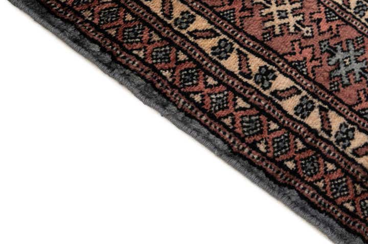 4' 3 x 6' 2 Hand Knotted Bokhara Oriental Wool Rug