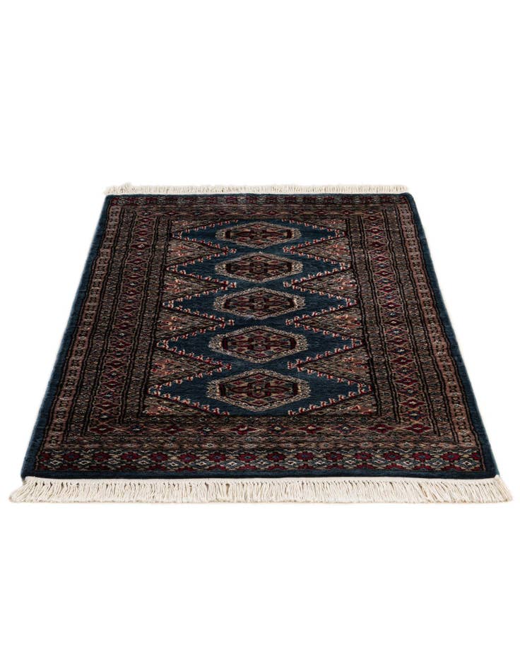 Detail image of 2' 7 x 4' 3 Hand Knotted Bokhara Oriental Rug