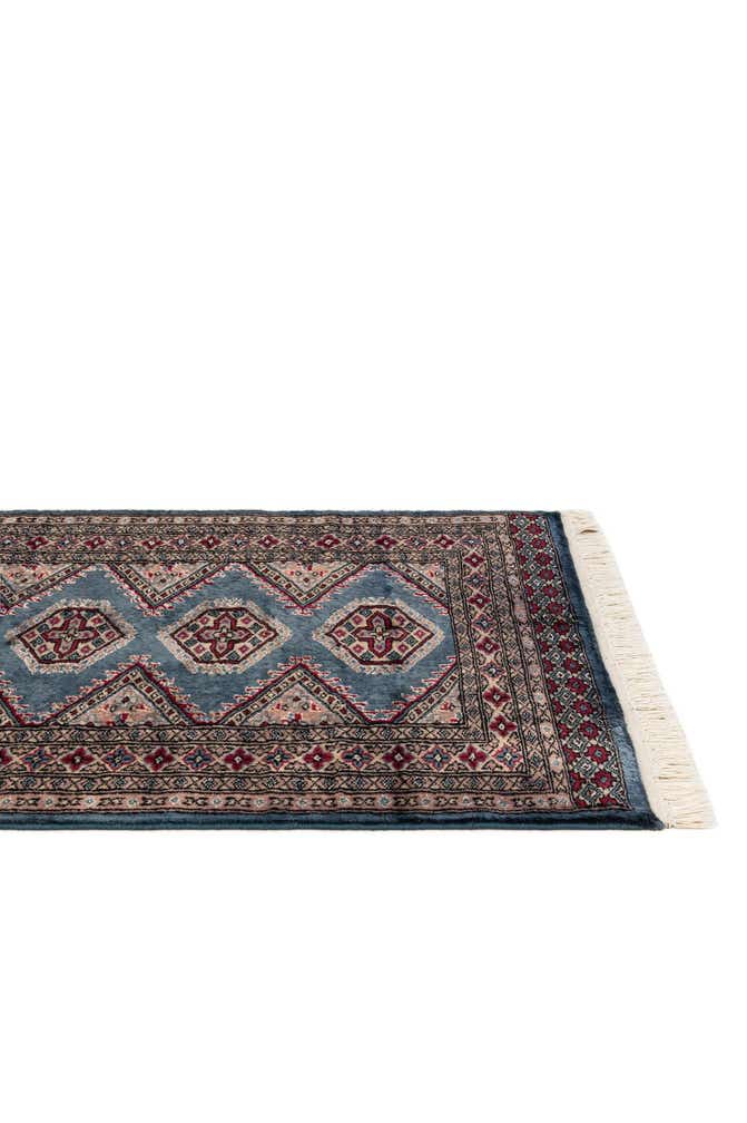 2' 7 x 4' 3 Hand Knotted Bokhara Oriental Rug