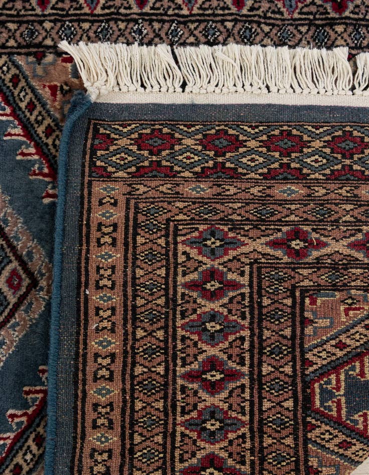 Detail image of 2' 7 x 4' 3  Hand Knotted Bokhara Oriental Rug