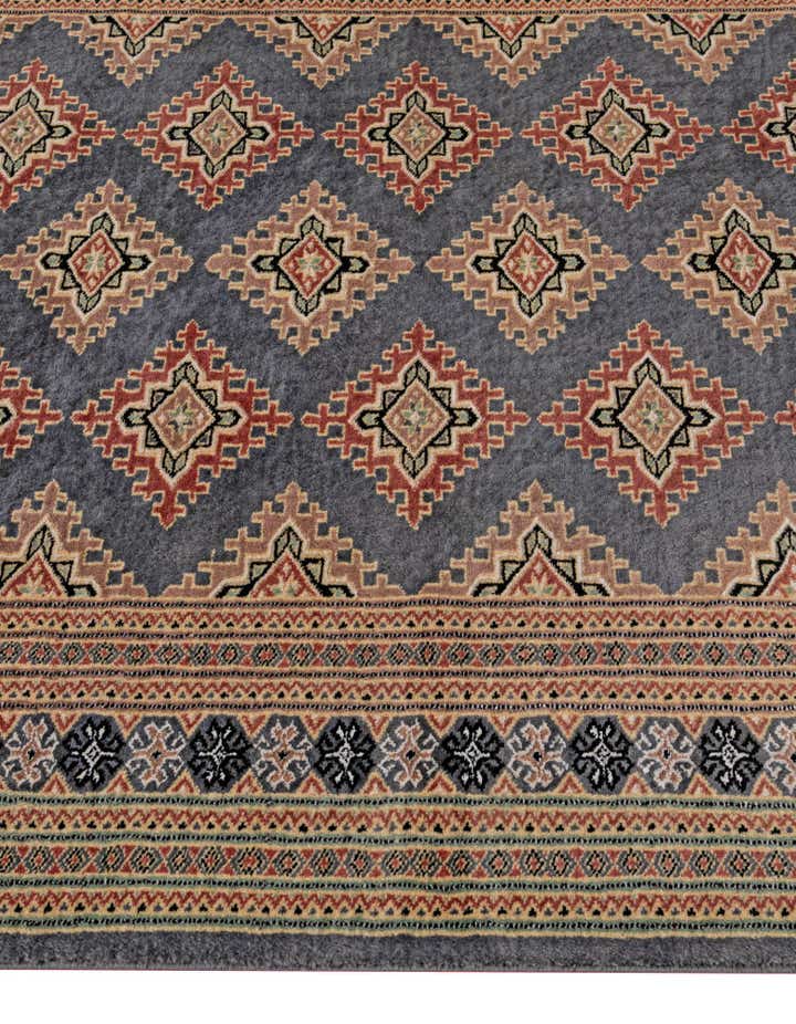 4' 2 x 5' 7 Hand Knotted Bokhara Oriental Rug